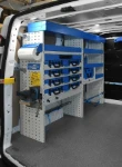 02_Plancher et meubles pour électricien sur Custom Ford