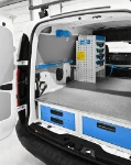 02_Rayonnage à hauteur réduite sur Express pour électricien