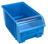 03_Le conteneur en plastique de 36 cm pour fourgons avec facette transparente