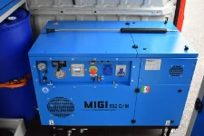 22_Machine combinée groupe électrogène compresseur sur fourgon aménagé par Syncro