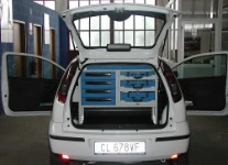 agencement utilitaire OPEL CORSA  VAN 01a