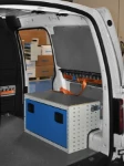 Aménagement Caddy coté droit