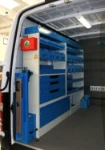 amenagement vehicule atelier VOLKSWAGEN CRAFTER 2006 L1 H2 02b