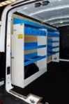 Atelier mobile sur fourgon aménagé pour manutention ponts roulants