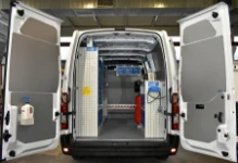 Atelier mobile sur Master Renault