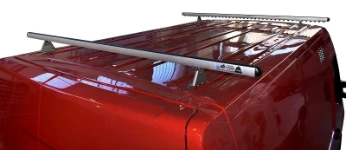Barres de toit porte-bagages en inox et aluminium pour Nissan Nv400