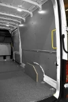 Côté droit du MAN TGE  avec plancher, habillage et couvre-roues