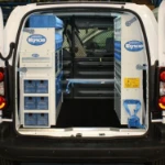 L’espace de chargement aménagé pour installation sanitaire du Berlingo