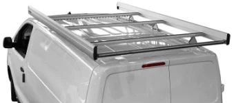 Porte-tout avec rouleau, barres de rétention latérales et profil anti-bruit pour Toyota Proace