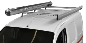 Porte-tubes en acier sur toit du Citan