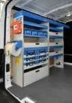 Rayonnage côté gauche Ford Transit 2014