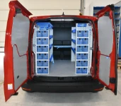 01_The Renault Kangoo L1H1 with a complete racking system for servicing energy systems
