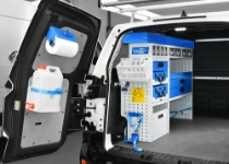 02_Paroi de gauche Volkswagen ID Buzz pour installateur avec meubles et accessoires