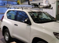 03_Système de transport sur toit avec porte-tubes et porte-échelles pour Land Cruiser Toyota