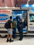 23_Étudiants visitant le fourgon Syncro System à T3 Piacenza 2024