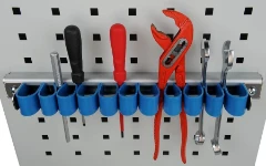 Crochets en plastique à pression pour outils