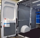 Flanc gauche aménagement Ducato pour machines de conditionnement
