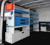 Flanc gauche aménagement Vivaro Opel pour électricien