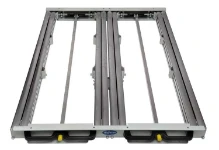 Le chariot double: fermée