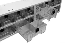 Les deux modèles de bacs ouverts