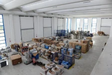 Nouvel entrepôt de Francom Spa.