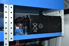 Onduleur installé sur véhicule utilitaire