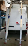 Porte-échelles à deux glissières pour Movano