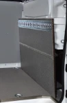 Revêtement paroi séparation cabine en bois pour fourgons
