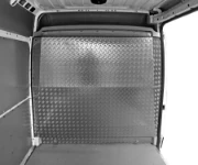 Revêtement paroi séparation cabine modelé en aluminium strié pour Ducato /Jumper /Boxer