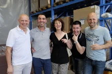 Salariés et collaborateurs / fête 19 mai Syncro System