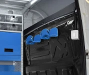 Support de câble en aluminium monté sur la paroi séparation cabine