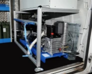 Unité groupe électrogène et compresseur