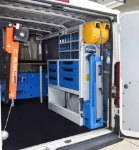 Un Ducato aménagé pour la manutention du réseau ferroviaire