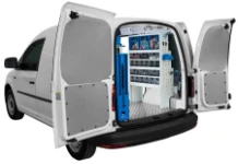 Véhicule utilitaire Caddy avec aménagement Syncro System